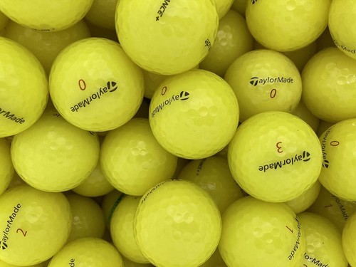 Taylormade yellow golf balls - yellow,