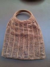 Vintage Suzy Smith Bronze Beaded Evening Bag.