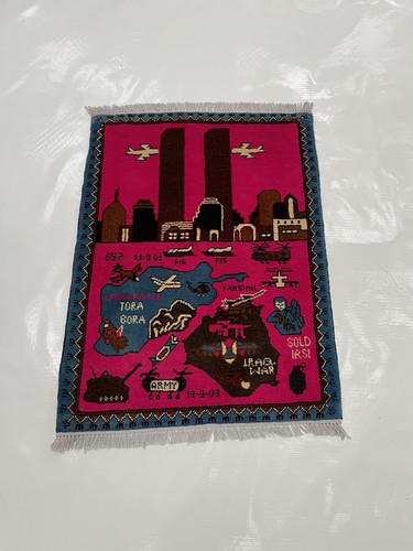 821 war rug afghan - afghan,