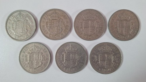 Set half crown - 7,