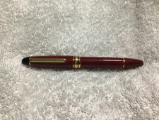 Mont Blanc Meisterstuck Pix Burgundy  Fountain Pen 14k Nib