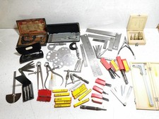 ENGINEERING TOOLS JOBLOT MICROMETER CALIPER TAPS GAUGES SQUARE REF1661