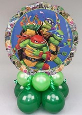 Inflated Teenage Mutant Ninja Turtles Balloon Table Centrepiece COMES INFLATED