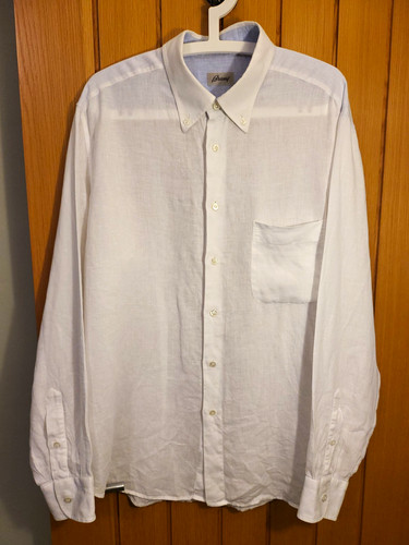 Brioni men white - men's, linen