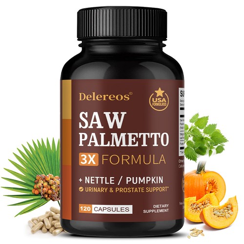 Saw palmetto supplement with - supplement,