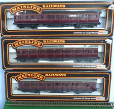 3 x Mainline Boxed LMS 57'