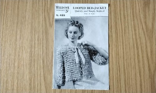 Vintage weldons knitting - vintage,