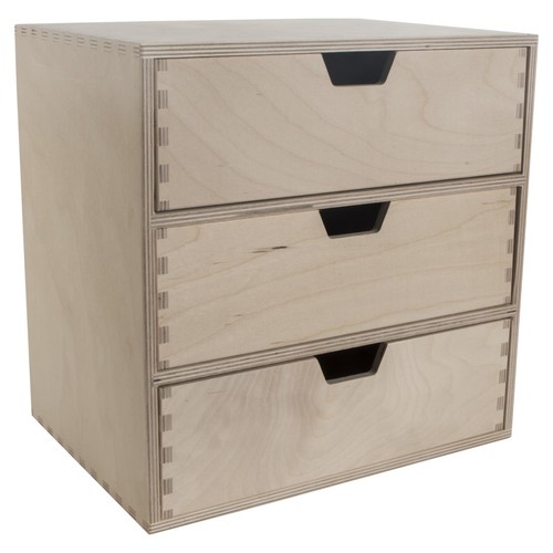 Wooden drawer storage cabinet - wooden,
