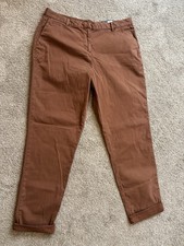 Ladies Brown Chino Style M&S