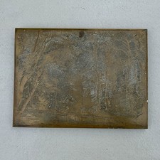 Antique Copper Photoengraving