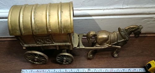 Heavy solid brass horse - heavy,