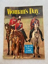 Rare Queen Elizabeth - Nov 26, 1956 - 1950s Vintage Woman's Day Magazine