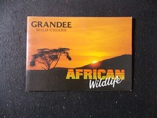 Grandee Cigar Cards African