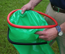 Hand Held Refuse Sack Holder