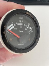 VDO marine tank level and voltage gauge