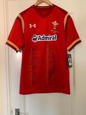 Signed Wales Rugby Union Shirt