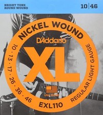 Guitar Strings Electric D'Addario EXL110 Regular Light 10-46