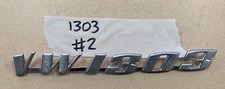 VW CLASSIC T1 BEETLE BUG 1303 S DECK LID BOOT LID BADGE 135853687 135 853 687 #2