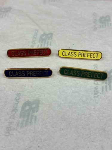 Class prefect school bar pin - school,