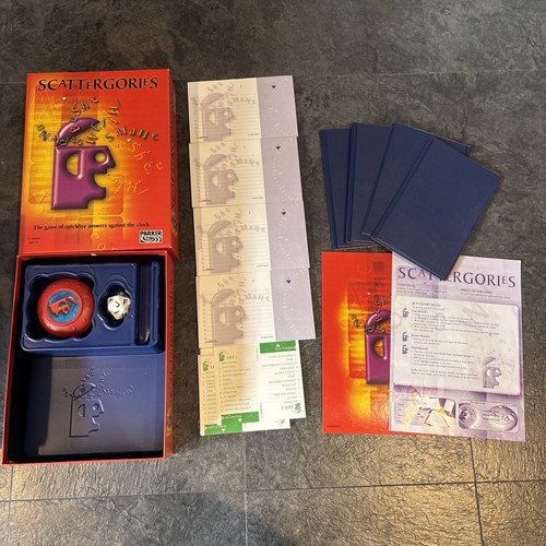 Scattergories party game - party,