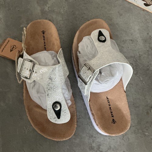Dunlop flip flops silver - flip,