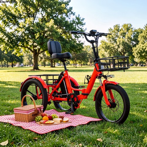 Wheel tricycle alu - e-tricycle, alu-folding
