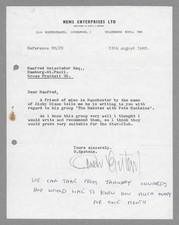 Brian Epstein rare signed