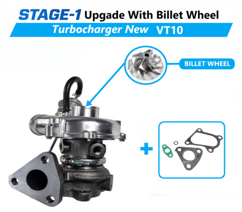 Turbocharger upgrade stage - upgrade, stage-1