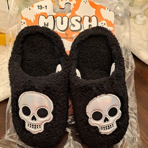 Kids skull mush slippers - mush,
