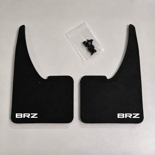 Mud flaps brz subaru - flaps, black