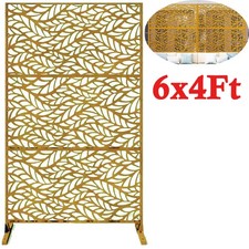 72"x47" Brown Privacy Screen