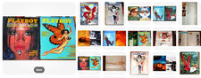 8 CIassic Playboy Magazines