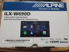 ALPINE Car/Van CarPlay USB Double Din Stereo Bluetooth 7" Android ILX-W690D #OP
