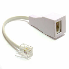 10cm RJ11 4 Wire to BT Telephone Female Socket for Virgin Hub To UK Adapter 6P4C