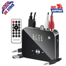 NFC Wireless Bluetooth 5.0 Audio Transmitter Receiver HiFi Music Adapter AUX RCA
