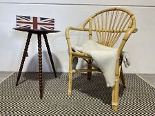 Vintage hoopback bamboo cane