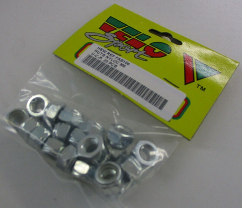 Classic bike hex nyloc nut - m8,