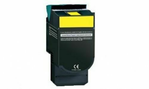 Yellow printer toner cartridge - printer,
