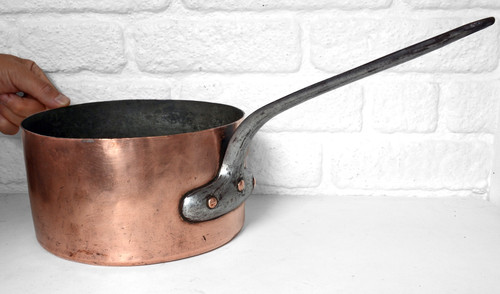 Antique heavy copper - antique, saucepan
