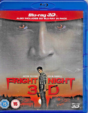 Fright Night 3D (2011) - 3D + 2D Bluray, Colin Farrell, Anton Yelchin