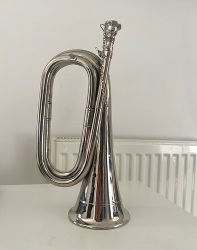 Pocket bugle silver - bb, plated