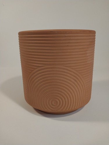 Terra cotta geometric planter - cotta,