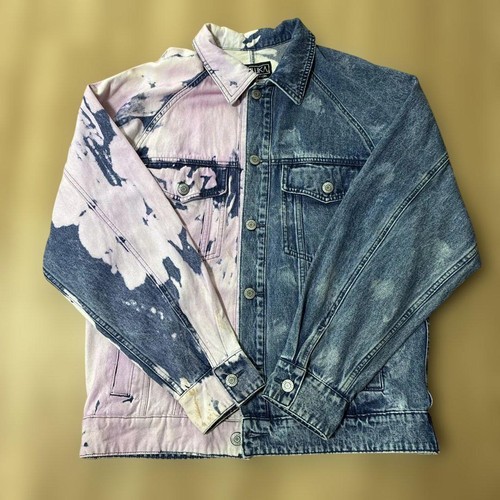 Mishka denim jacket bleached - jacket,