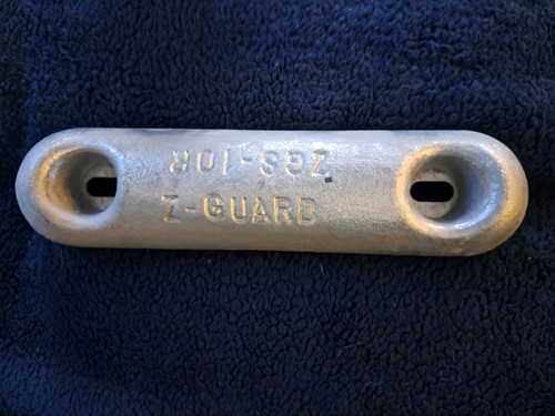 Zinc 4kg bar anode for - , yacht