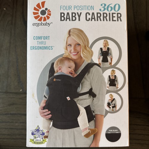 Ergobaby pure black four - pure,