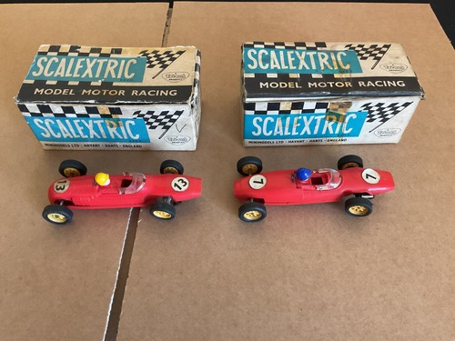 Vintage scalextric cars f - 2, f.j