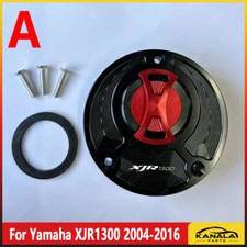 For Yamaha XJR1300 2004-2016 CNC Gas Cap Fuel Oil Tank Cover Keyless Racing New