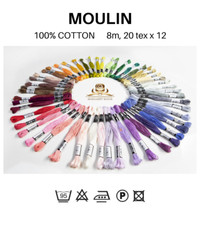 EMBROIDERY THREAD FLOSS SKEINS