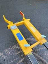 Forklift Drum Grab - Polyurethane Coated Arms - 210 Litre Steel Drums