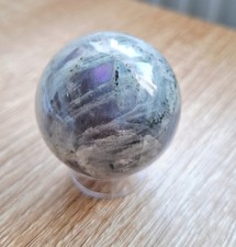 Labradorite Crystal Sphere 4.5cm Polished Orb Natural Stone Gemstone Gift Idea